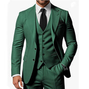 New Mens Three-piece Business Suit