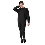 Hanes Men's Sweatshirt, EcoSmart Fleece Crewneck Sweatshirt, Cotton-Blend Fleece Sweatshirt, Plush Fleece Pullover Sweatshirt, Black, Large 🍁 All In One Marketplace Canada