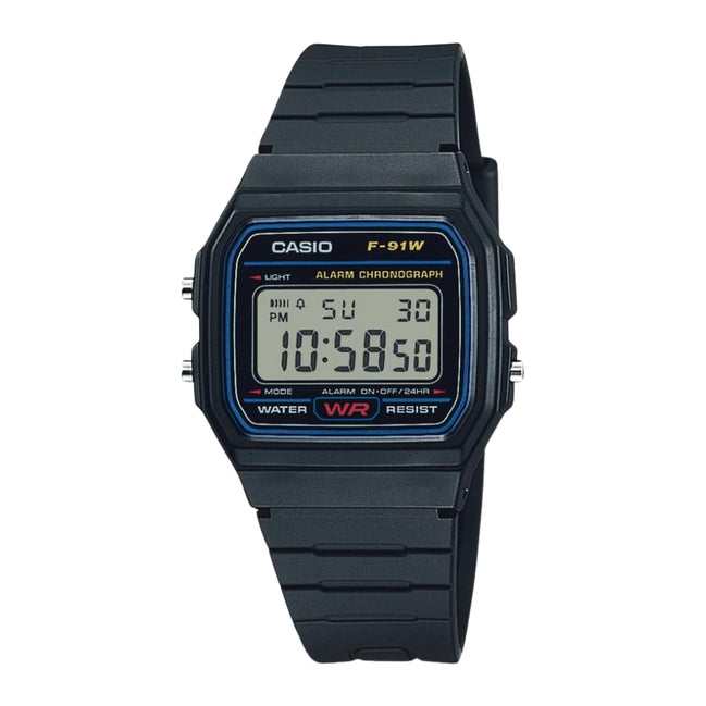 Casio Men's Classic Black Resin Strap Watch Digital F91W-1 🍁 All In One Marketplace Canada