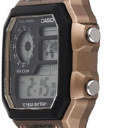 Casio Men's 10-Year Battery Japanese Quartz Watch with Resin Strap, Black, 21 (Model: AE-1200WH-5AVCF) 🍁 All In One Marketplace Canada