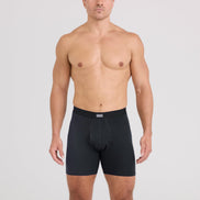 SAXX Underwear Co. Men's Core Cotton Boxer Brief Fly 3-Pack, Black/Shade/Dark Denim, X-Large 🍁 All In One Marketplace Canada