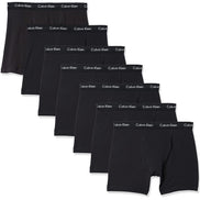 Calvin Klein Men's Cotton Stretch 7-Pack Boxer Brief, 7 Black, Large 🍁 All In One Marketplace Canada