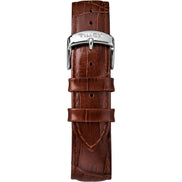 Timex Men's TW2R63800 Easy Reader 38mm Brown/Blue Croco Pattern Leather Strap Watch 🍁 All In One Marketplace Canada