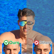 Swimming Goggles, 2 Pack Wide View Anti Fog&UV Swim Goggles with Ear Plugs, No Leaking Swim Glasses for Audlt Men Women Youth (Aqua & Pink) 🍁 All In One Marketplace Canada