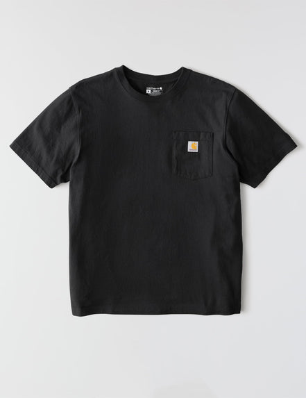 Carhartt Men's K87 Workwear Short Sleeve T-Shirt (Regular and Big & Tall Sizes), Black, 3XL (Reg) 🍁 All In One Marketplace Canada