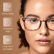 Gaoye Blue Light Blocking Glasses, Fashion Square Fake Nerd Eyewear Anti UV Ray Computer Gaming Eyeglasses Women/Men 🍁 All In One Marketplace Canada