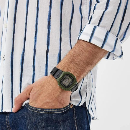 Casio Men's W-218H-3AVCF Classic Digital Display Quartz Black Watch 🍁 All In One Marketplace Canada
