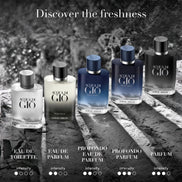 Armani beauty - Acqua di Gio - Eau de Toilette - Cologne for Men - Long Lasting Fragrance with Bergamot notes, Jasmine, White Musks, Patchouli & Cedarwood – 3.3 Fl Oz 🍁 All In One Marketplace Canada