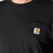Carhartt Men's K87 Workwear Short Sleeve T-Shirt (Regular and Big & Tall Sizes), Black, Meduim 🍁 All In One Marketplace Canada