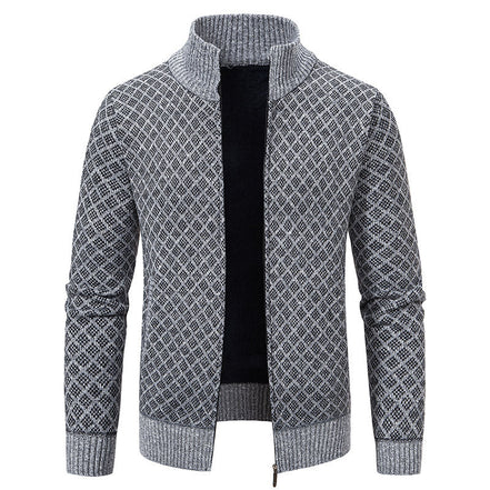 Thickened Plaid Print Jacketss