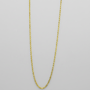 Men's Twisted Rope Chain Necklace | Stainless Steel