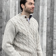 Lost Horizons Men's Connery Wool Sweaters Size Medium - Handmade in Nepal!