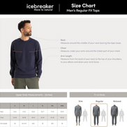 Icebreaker Men's Waypoint Knit Sweater Half Zip Merino Top XL