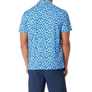 Underwater Mosaic Print Polo   Style#OGKSF027