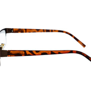 Boléro Alaric — Half-Rim Rectangular Reading Glasses
