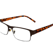 Boléro Alaric — Half-Rim Rectangular Reading Glasses