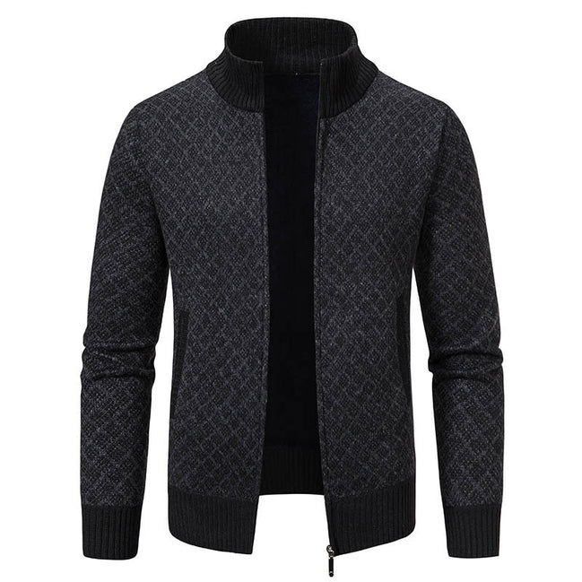 Thickened Plaid Print Jacketss